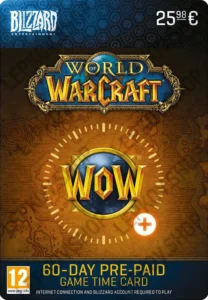 купить подписку wow: тайм карта wow и игровое время вов в России