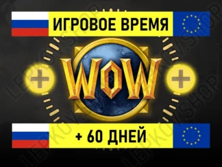 Тайм карта WOW Подписка ВОВ Игровое время ВОВ 60 дней